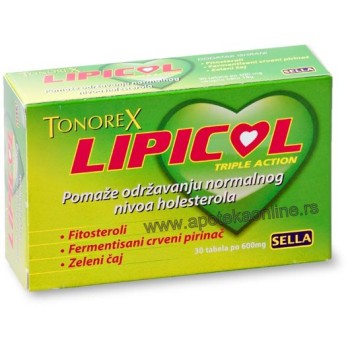 TONOREX LIPICOL TRIPLE ACTION KAPSULE TONOREX LIPICOL TRIPLE ACTION KAPSULE